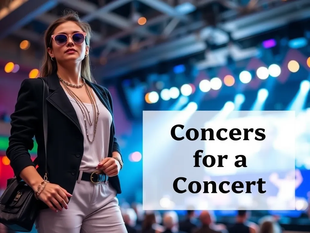 Jak ubrać się na koncert w hali?