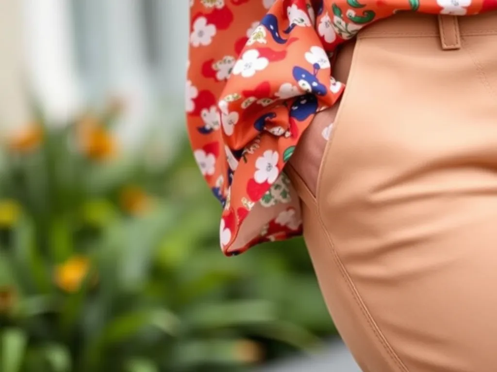 Jaki kolor bluzki do beżowych spodni?