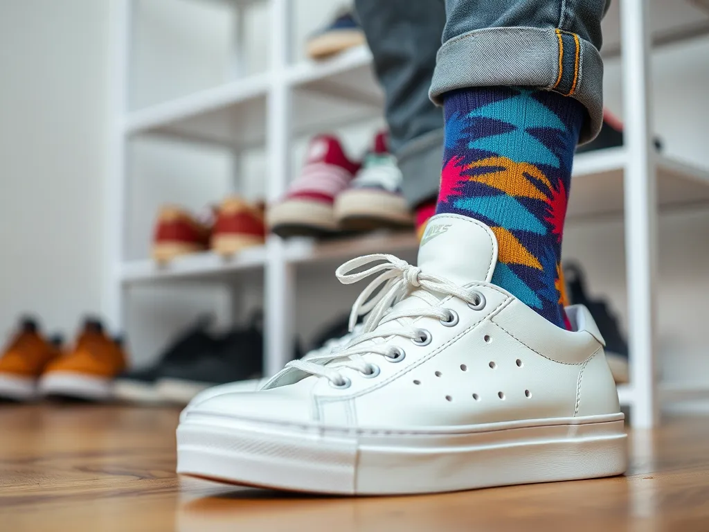 Jakie skarpetki do białych butów?